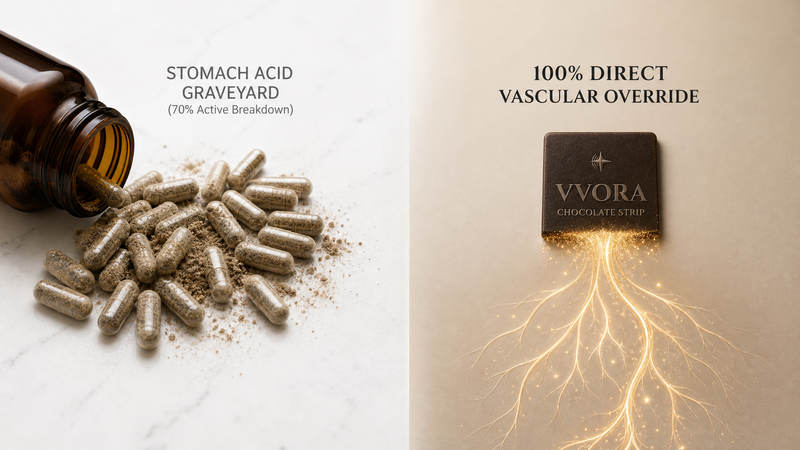 The "Stomach Trap": Why Traditional Calming Pills Do Nothing